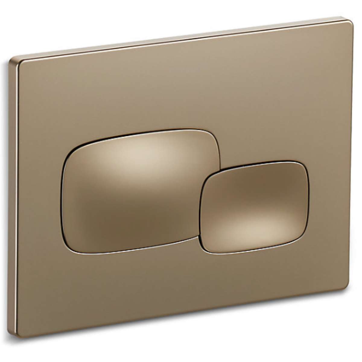 Kohler K-20341T-PNE-AF Pebble 氣動隱藏式水箱面板 | 法蘭金 | 適用所有浴室